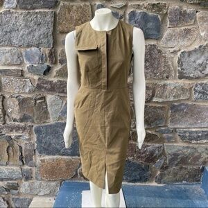 Emerson Rose military green utiility dress size 8